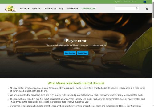 Desktop page screenshot