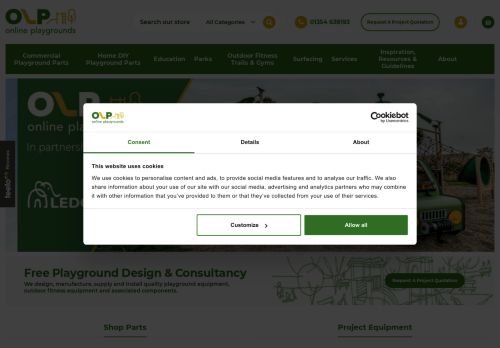 Desktop page screenshot