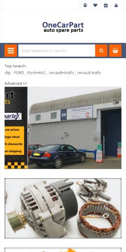 Mobile page screenshot