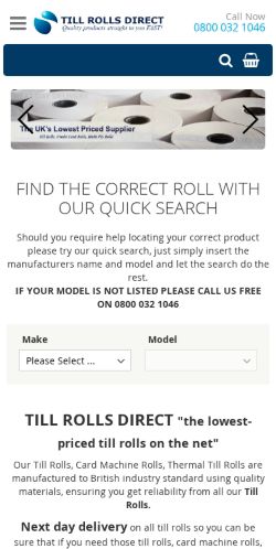 Mobile page screenshot