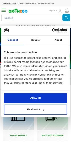 Mobile page screenshot