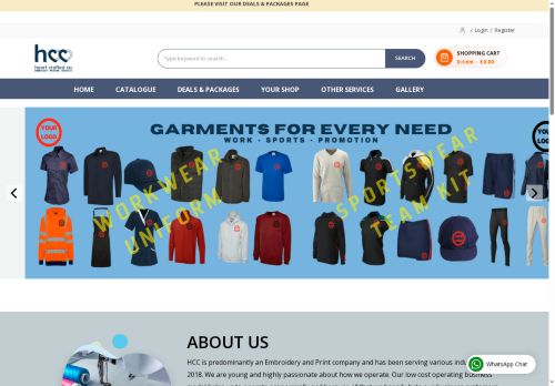 Desktop page screenshot