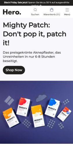 Mobile page screenshot