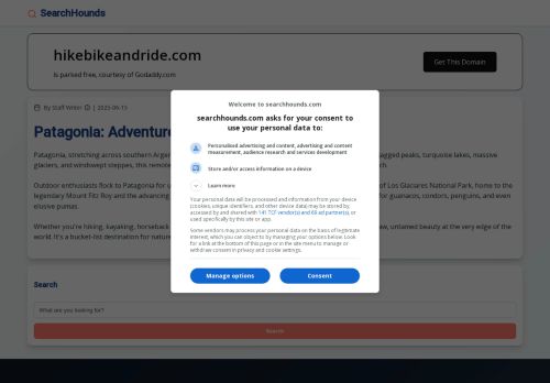 Desktop page screenshot