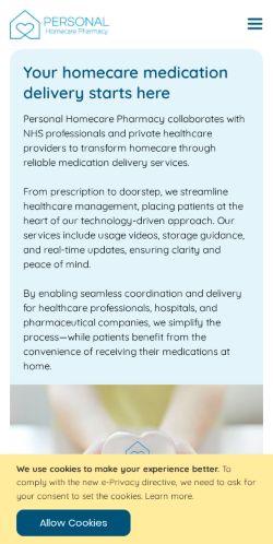 Mobile page screenshot