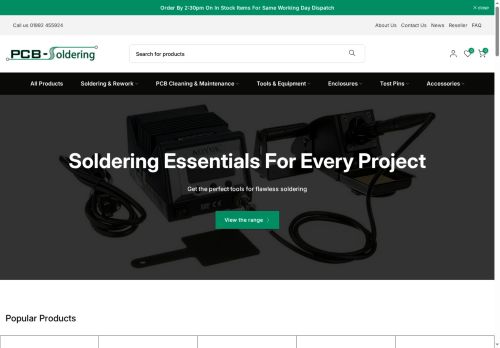 Desktop page screenshot