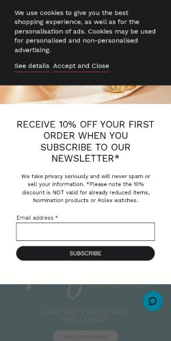 Mobile page screenshot