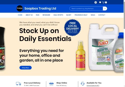 Desktop page screenshot