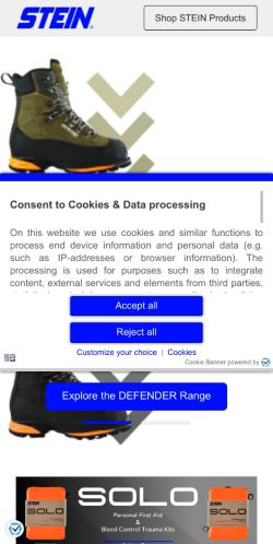 Mobile page screenshot