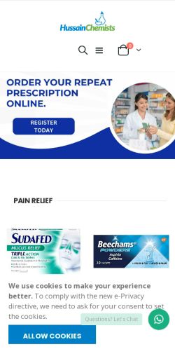 Mobile page screenshot