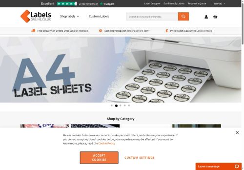 Desktop page screenshot