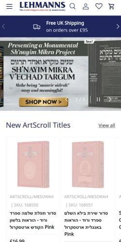 Mobile page screenshot