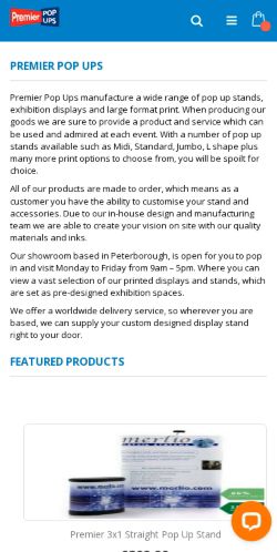 Mobile page screenshot