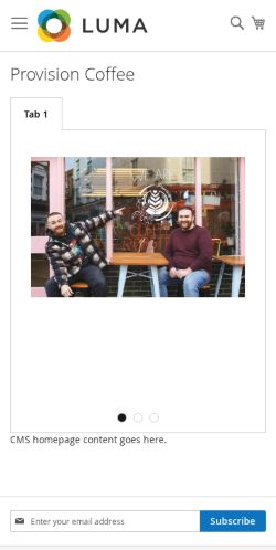 Mobile page screenshot