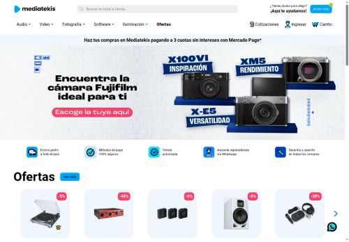 Desktop page screenshot