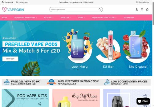 Desktop page screenshot