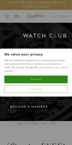 Mobile page screenshot