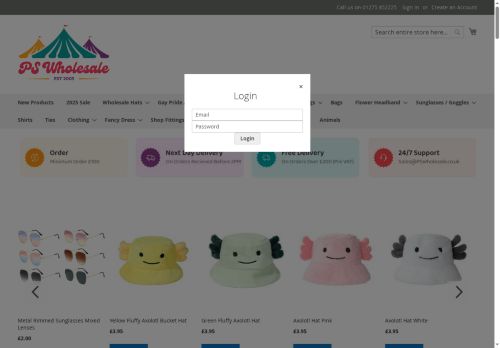 Desktop page screenshot