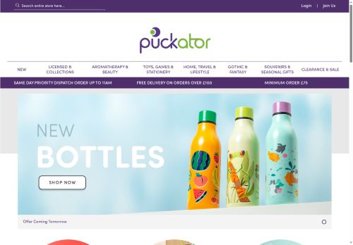 Desktop page screenshot