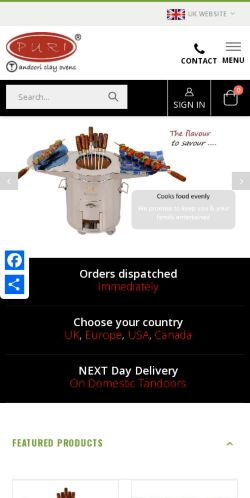 Mobile page screenshot