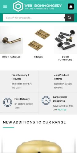 Mobile page screenshot