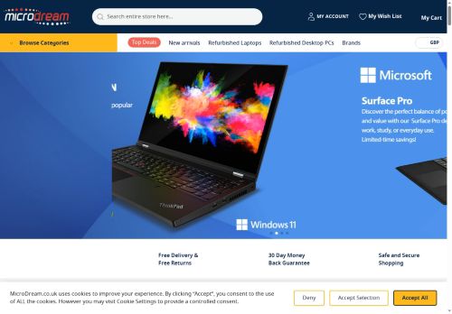 Desktop page screenshot