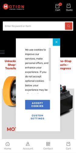 Mobile page screenshot