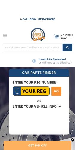 Mobile page screenshot