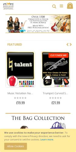 Mobile page screenshot