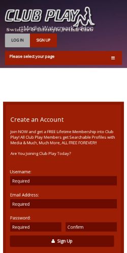 Mobile page screenshot