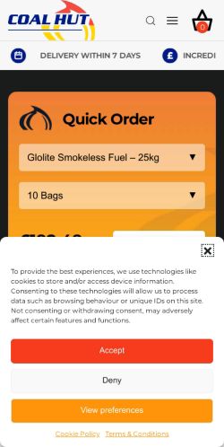 Mobile page screenshot