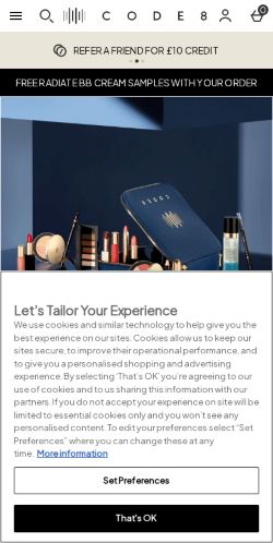 Mobile page screenshot