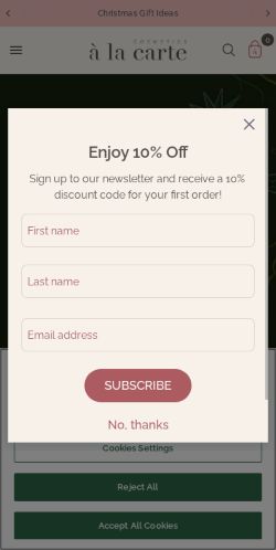 Mobile page screenshot
