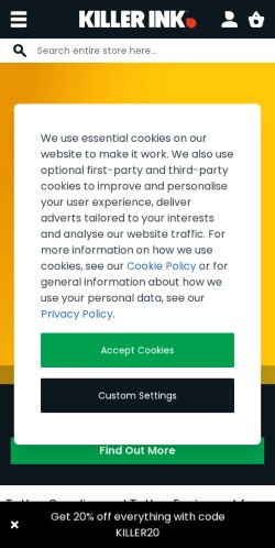Mobile page screenshot