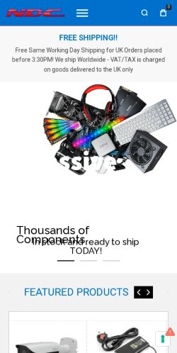 Mobile page screenshot