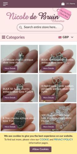 Mobile page screenshot