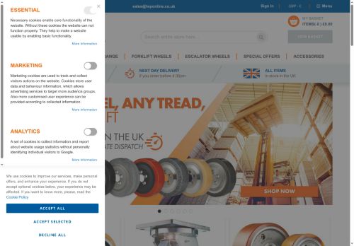 Desktop page screenshot