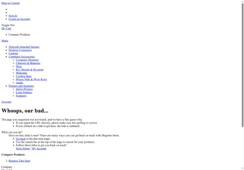 Desktop page screenshot