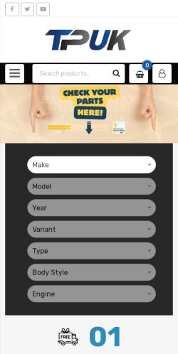 Mobile page screenshot