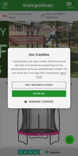 Mobile page screenshot