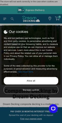 Mobile page screenshot