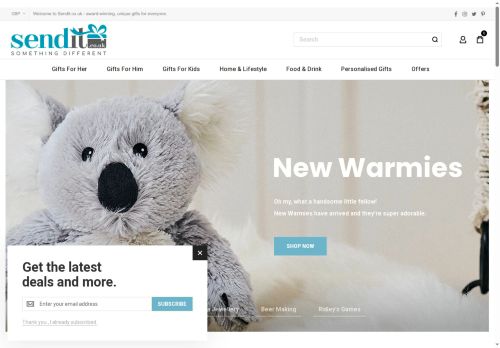 Desktop page screenshot