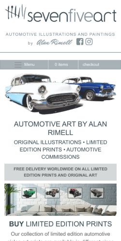 Mobile page screenshot