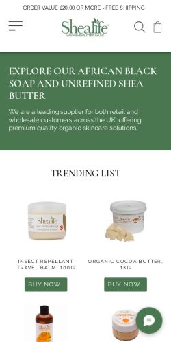 Mobile page screenshot