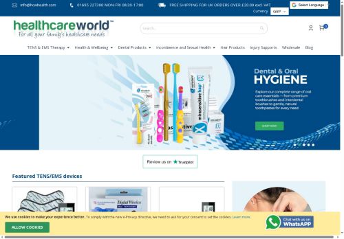 Desktop page screenshot