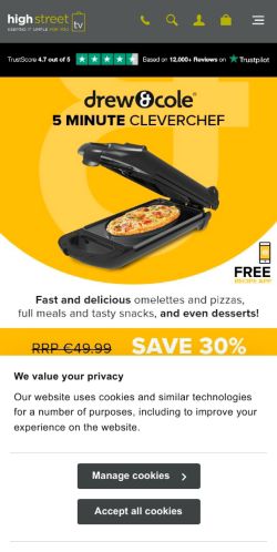 Mobile page screenshot