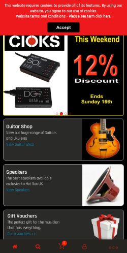 Mobile page screenshot