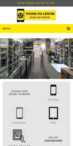 Mobile page screenshot