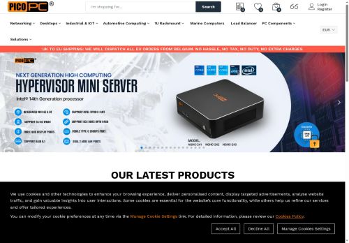 Desktop page screenshot