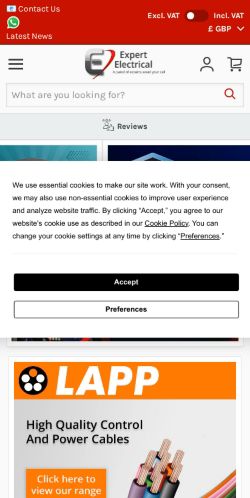 Mobile page screenshot